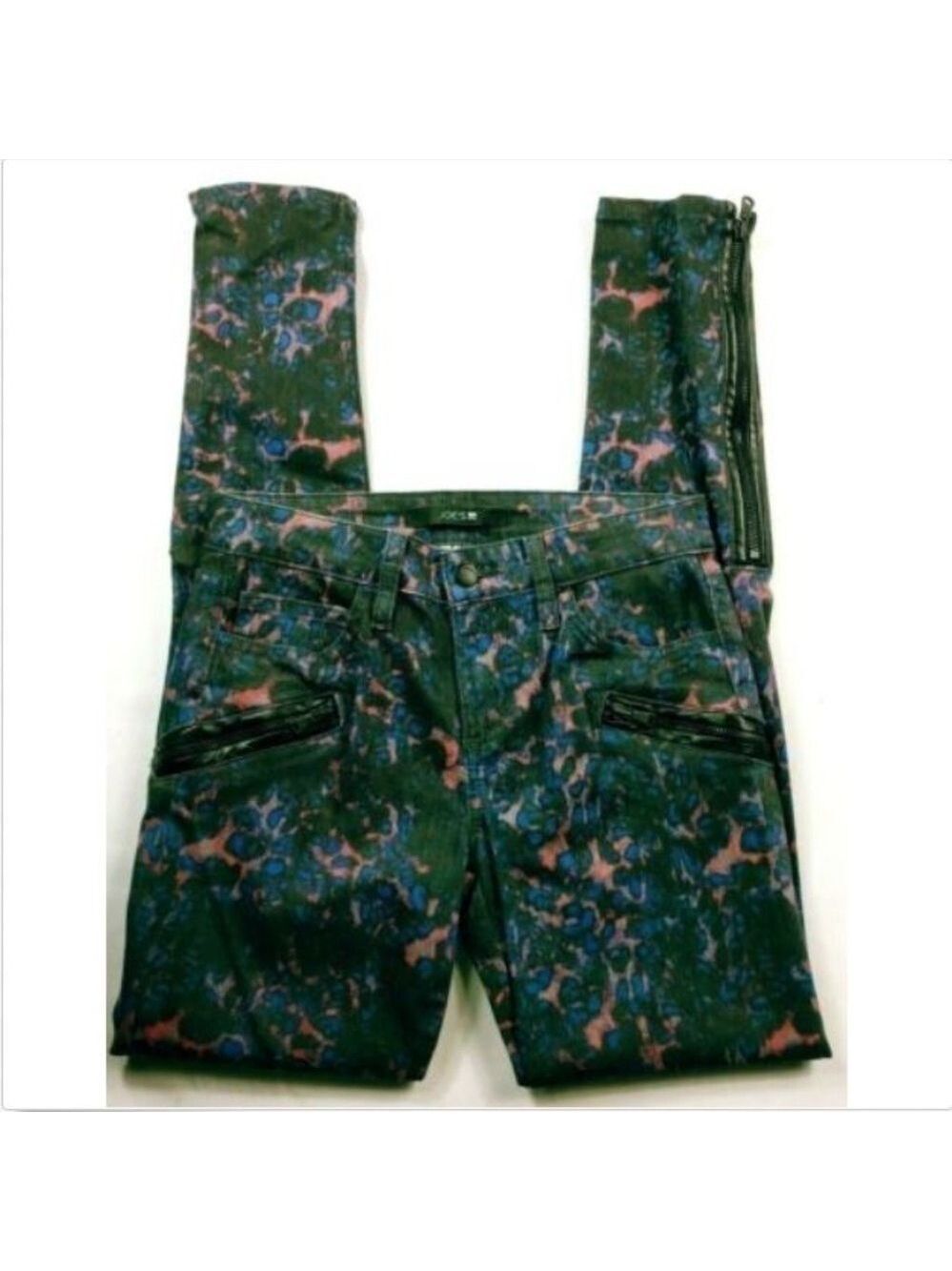 Joe's Jeans Women's Thriller Cobalt Leopard Size 25